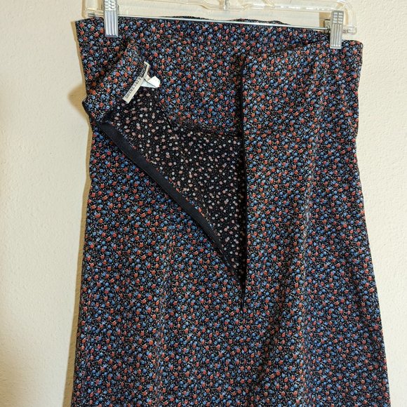 Necessary Objects y2k Vintage Strapless Disty Floral Midi Dress Size M - Picture 4 of 10